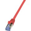 Logilink Patchcord S/Ftp Czerwony Kat.6A Lszh 2,0M.