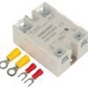 Przekaźnik; SSR (półprzewodnikowy); 1-fazowy; SSR-40DA; 12mA; 4÷32V; DC; 40A; 24÷380V; AC; przełączanie w zerze; triak; śrubowy