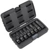Sealey AK5600 Premier Imperial Hex Impact Socket Bit Set 1/2"Sq Drive 8pc