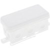 Wiska 10109581 Junction box (L x W x H) 86 x 44 x 41 mm Black IP55