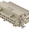 Wkładka złącza dużej mocy 24-pinowe HARTING Żeńskie 16A Han E 24 2.5 mm² Kabel Prosty