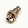 SMQ1069 oprawka LED 3mm metalowa chromowana wypukła diody 3mm