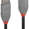 Lindy 36692 Kabel USB 1 m USB 2.0 USB A Czarny, Szary
