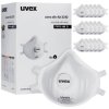 uvex 8762310 silv-Air Dust Mask FFP3 Valved 15 pcs EN149:2001+A1:2009