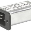Złącze IEC 20A C20 250V ac Schurter Męski Zaciski śrubowe 5 x 20 mm Szybkozłącze C20F.0101