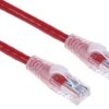 Kabel kat. 5e U/UTP Czerwony 2m