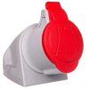 Gniazdo stałe 32A 4P 400V czerwone MINI GSM 32/4 IP44 921866