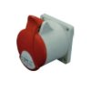 Gniazdo tablicowe proste 5P 32A 400V czerwone IP54 EER 3253 004482095
