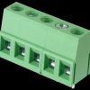 CTB0102/5 Lötbare Schraubklemme - 5-pol, RM 5 mm, 90°