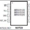 Low-Voltage, SOT23, µP Supervisors with Power-Fail In/Out, Manual Reset, and Watchdog Timer