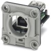 Panel mounting frame for USB socket insert, 1411905
