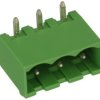 Łączówka; 2EHDRC-03P; 3 tory; R=5,08mm; 12mm; 20A; 300V; przewlekany (THT); kątowe 90°; zamknięta; zielony; Dinkle; RoHS