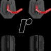 HR15L Bicycle wall bracket H15L, swiveling, up to 30 kg