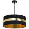 Lampa Wisząca Palmira Black / Gold 1Xe27 60W Mlp6318 Milagro