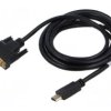 CA-HDDV20CU-0030BK Kabel DVI-D (24+1) wtyk,HDMI wtyk dual link 4K,UHD 2160p 3m