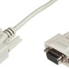 kabel port szeregowy Digitus Cavo di connessione seriale Digito [1x D-Sub-Socket 9Pol. -1x D-Sub-Socket 9-pin AK-610106