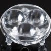 Soczewka LED Średni kąt 3-LEDowa 21.8 (Dia.) x 8.9mm, D 21.8mm, kąt widzenia 26°, do użytku z Lumileds LUXEON Rebel,