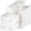 TE Connectivity 1586019-8 Obudowa złącza pin żeńskiego na kabel VAL-U-LOK, wire-to-board, piny: 8, 9 A, 1 szt.