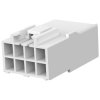 Plug housing, 8 pole, pitch 3.96 mm, straight, natural, 176286-1