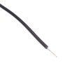 610m Black UL1015 24AWG 11/0.16mm Tinned Copper Stranded Wire