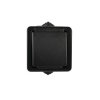 TEKNO IP54 czarne gniazdo 1x2p+Z Kanlux 3550