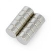 Magnes neodymowy okrągły Calamit N35/Ni 6x3,6mm - 10szt.
