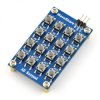 Klawiatura - matryca 4x4 tact switch - wyjście analogowe - Waveshare 4431