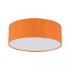 Plafon NICOLA ORANGE, klosz tkanina Ø38 cm na cztery żarówki E27 10153 TK Lighting
