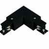 Łącznik L 3F lewy czarny do szynoprzewodów LP-552/3F Light Prestige