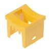 1631004 MEC Yellow Rectangle Bezel Convex Top for use with Unimec