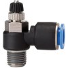Choke check valve, -0.95-10 bar, 110005