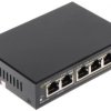 Switch PoE 6-portowy S64 do 4 kamer IP