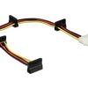 kabel SATA Delock DeLOCK - Netzteil - interne Stromversorgung, 4-polig (S) 60142, 0.4 m, 1 szt.