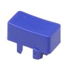 1P30 MEC Blue Concave Rectangle Cap for use with 3F Multimec