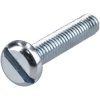 R-TECH 337021 Slotted Pan Head Machine Screws BZP M4 20mm - Pack Of 100