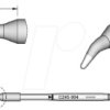 C245904 Lötspitze C245, Rundform, C245904/Ø 1,0 mm, gebogen