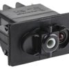 Przełącznik kołyskowy Zatrzaskowy podświetlany 20 A DPDT IP68 Carlingswitch