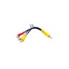 Kabel Jack 3,5 4-polowy - 3xRCA Vitalco, Jack-Wtyk, RCA-Gniazda