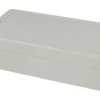 Obudowa; uniwersalna; B221306 PC-V0 7035; poliwęglan; 231mm; 125mm; 60mm; IP67; jasnoszary; zatrzaskowa; Bopla; RoHS