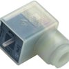 Valve connector, DIN shape A, 3 pole + PE, 24 V, 0.34-1.5 mm², 43 1732 146 04