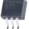 Regulator napięcia 3,3 V D2PAK (TO-263) Montaż powierzchniowy wyjścia: 1 Stałe LM1084IS-3.3/NOPB