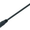 Sensor actuator cable, M8-cable socket, straight to open end, 3 pole, 2 m, PUR, black, 2 A, 79 3410 12 03