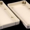 ABS enclosure, (L x W x H) 205 x 105 x 40 mm, light gray (RAL 7035), IP54, RL6065