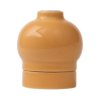 CERAMICZNA OPRAWKA ŻARÓWKI E27 XD06W ŻÓŁTA