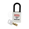 Kłódka LOTO SafeKey nylonowa, szekla 38 mm, biała, 150365