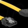 82828 Cable SATA 6 GB/s GE/re 30 cm yellow metal