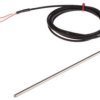 Termopara typ PT 100, -50C do +250C 200mm kabel 2m, Stal nierdzewna