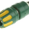 Złącze laboratoryjne 27 mm, rodzaj Żeński, śred.: 8mm, Zielony/żółty, 35A, 60V dc