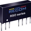 Przetwornica DC/DC, do PCB RECOM 24 V/DC 15 V/DC, -15 V/DC 33 mA 1 W Ilość wyjść: 2 x