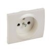 SISTENA LIFE Plakietka Pearl gniazda pojedyncze 2p+z z przesłonami styków 771528 LEGRAND